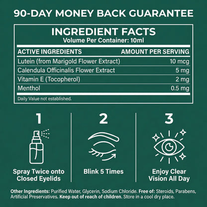 VisionPure Lutein Eye Spray