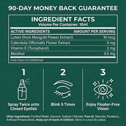 VisionPure Lutein Eye Spray