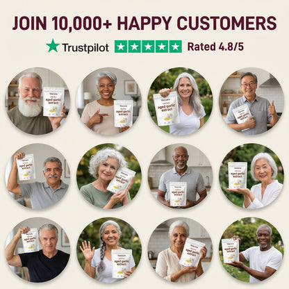 Support Healthy Blood Pressure Naturally with Vascora™ Aged Garlic Extract